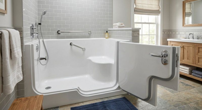 Accessible Tub Installation detail